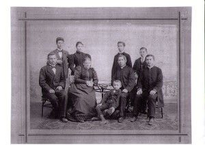 Rodina Karla Eduarda z Lány kol. 1897